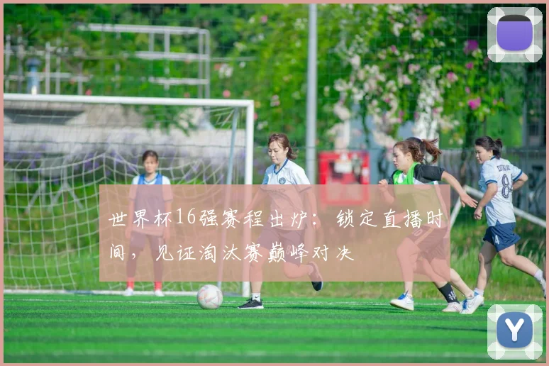 世界杯16强赛程出炉:锁定直播时间,见证淘汰赛巅峰对决